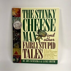 The Stinky Cheese Man And Other Fairly Stupid Tales by Jon Scieszka 1992 HC 90’s